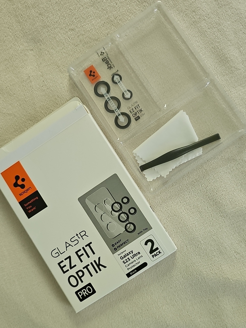 $FREE w/ Purchase:  pigwen Galaxy S23 Ultra Camera Lens Protector (1 of 2)